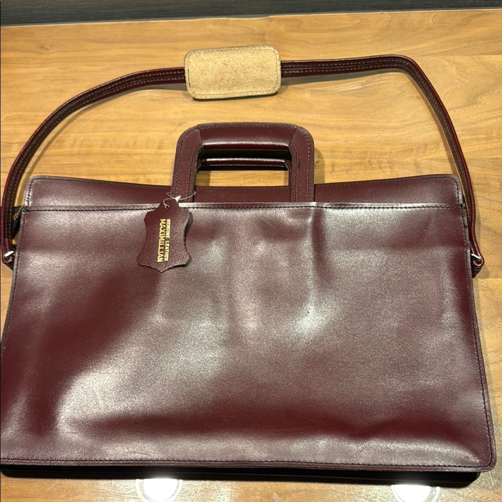 Vintage Maximillian Leather Briefcase